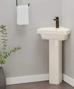 Modern Pedestal Bathroom Sink